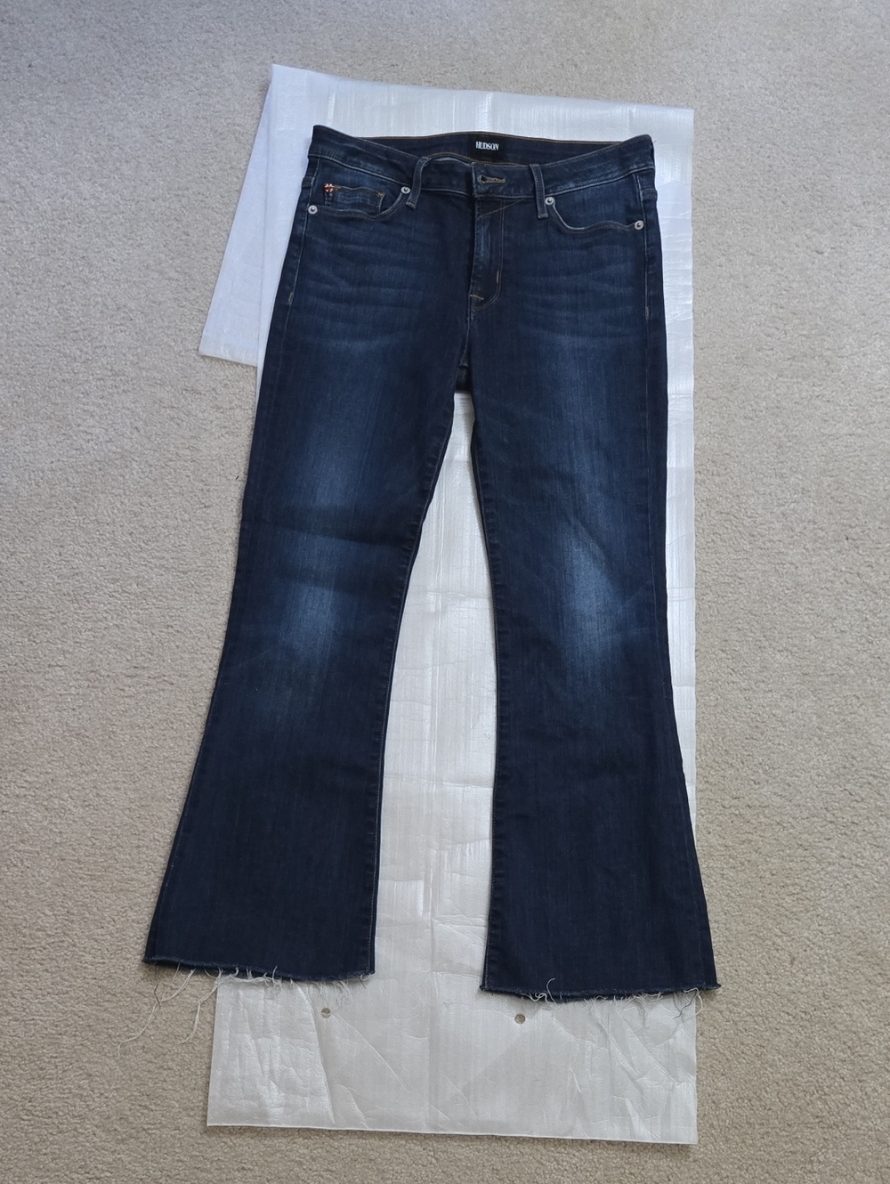Hudson Jeans Dark Indigo Straight Leg Jeans